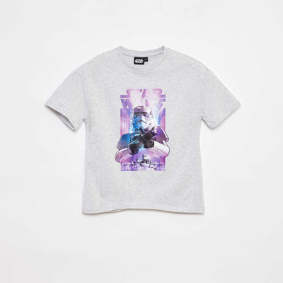 T-shirt loose 'Star Wars' GRIS