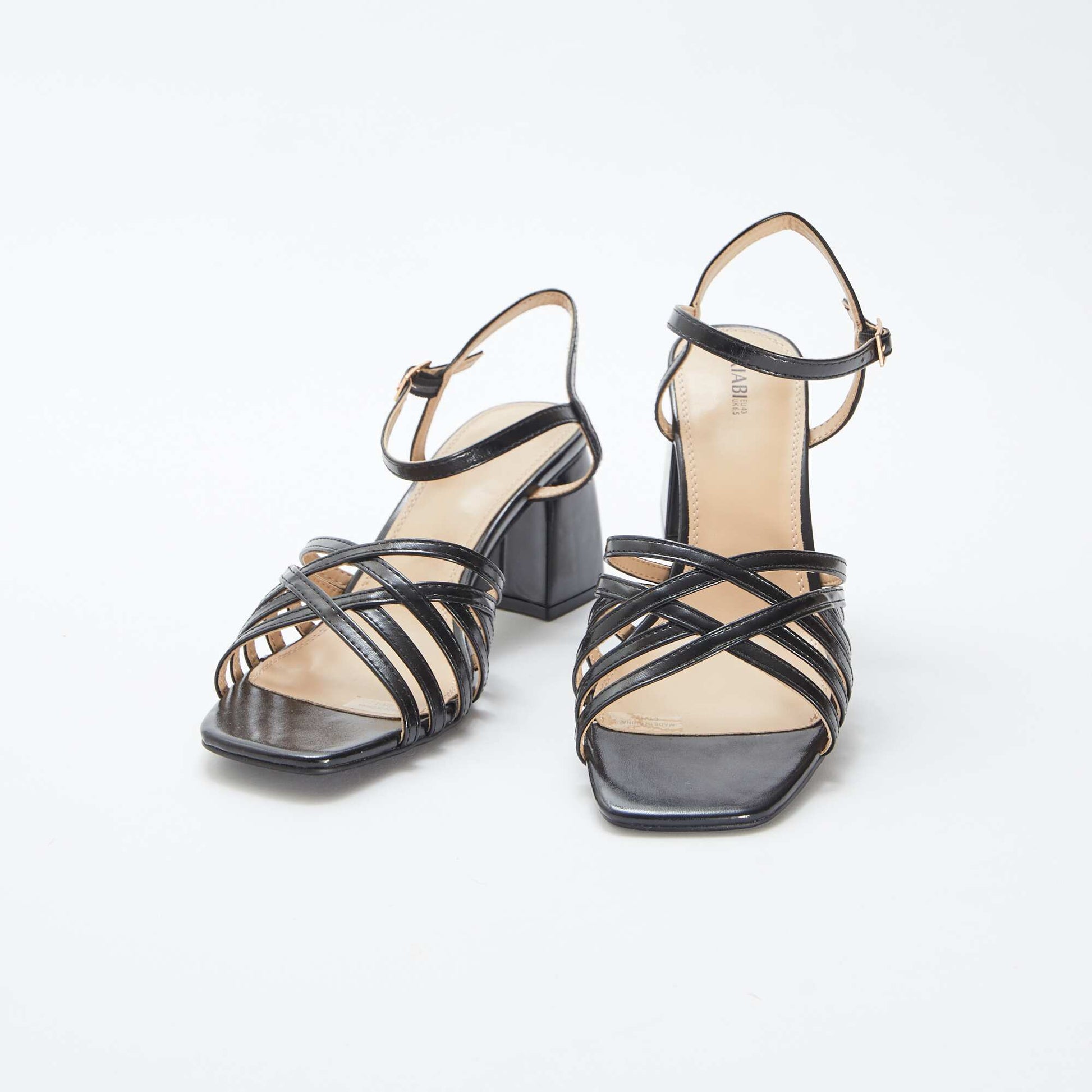 Sandales à talons NOIR
