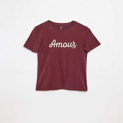 Tee-shirt imprimé - So Easy ROUGE
