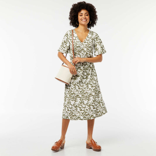Robe longue - So Easy BLANC/KAKI