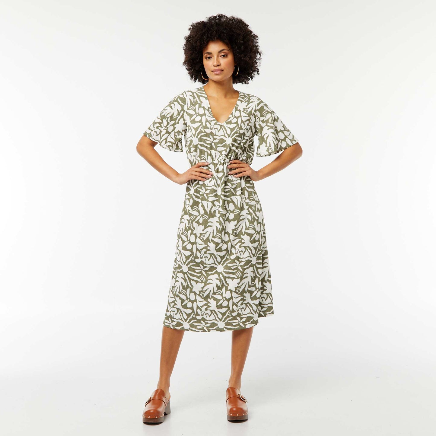 Robe longue - So Easy BLANC/KAKI