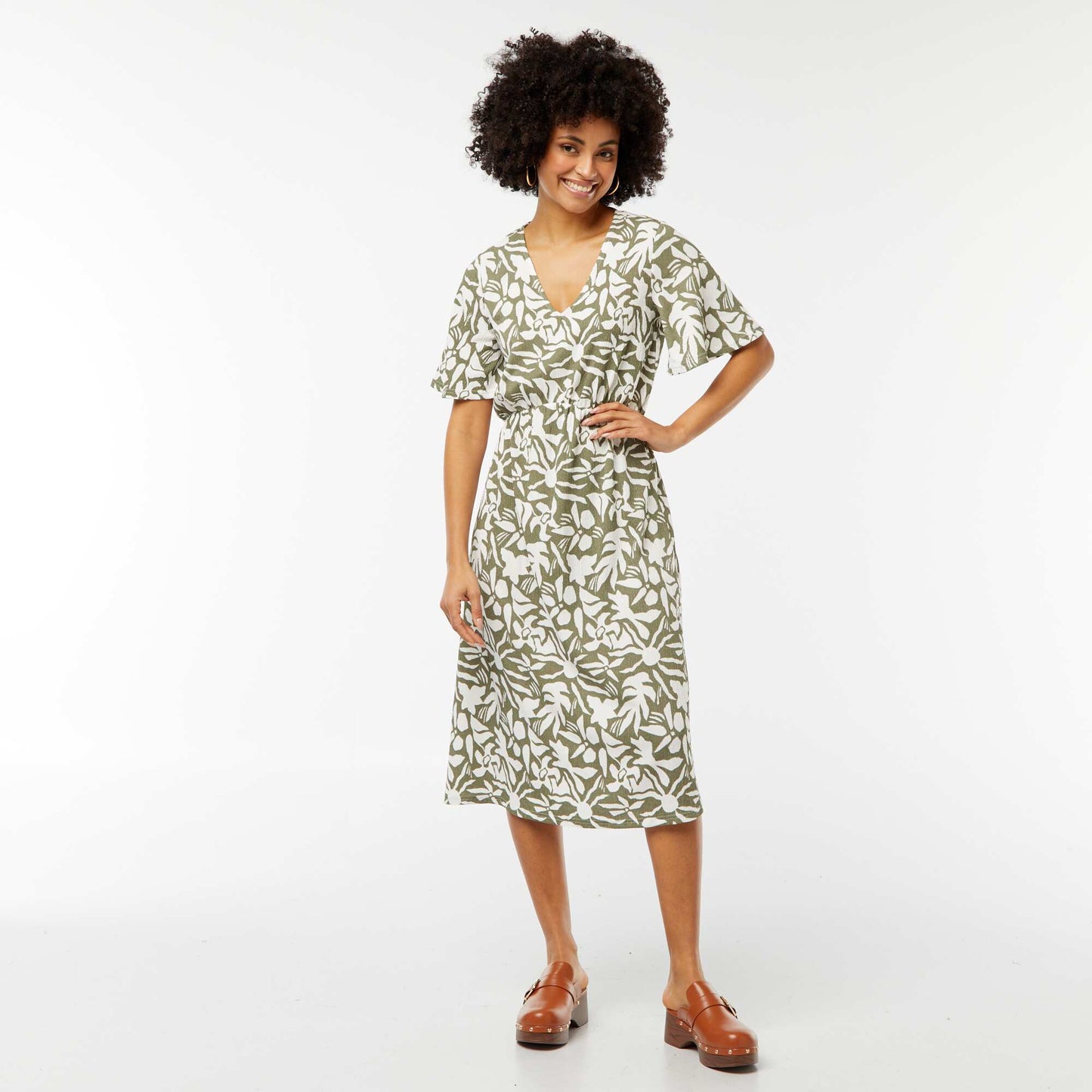Robe longue - So Easy BLANC/KAKI