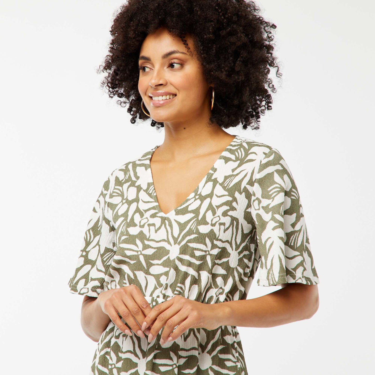 Robe longue - So Easy BLANC/KAKI