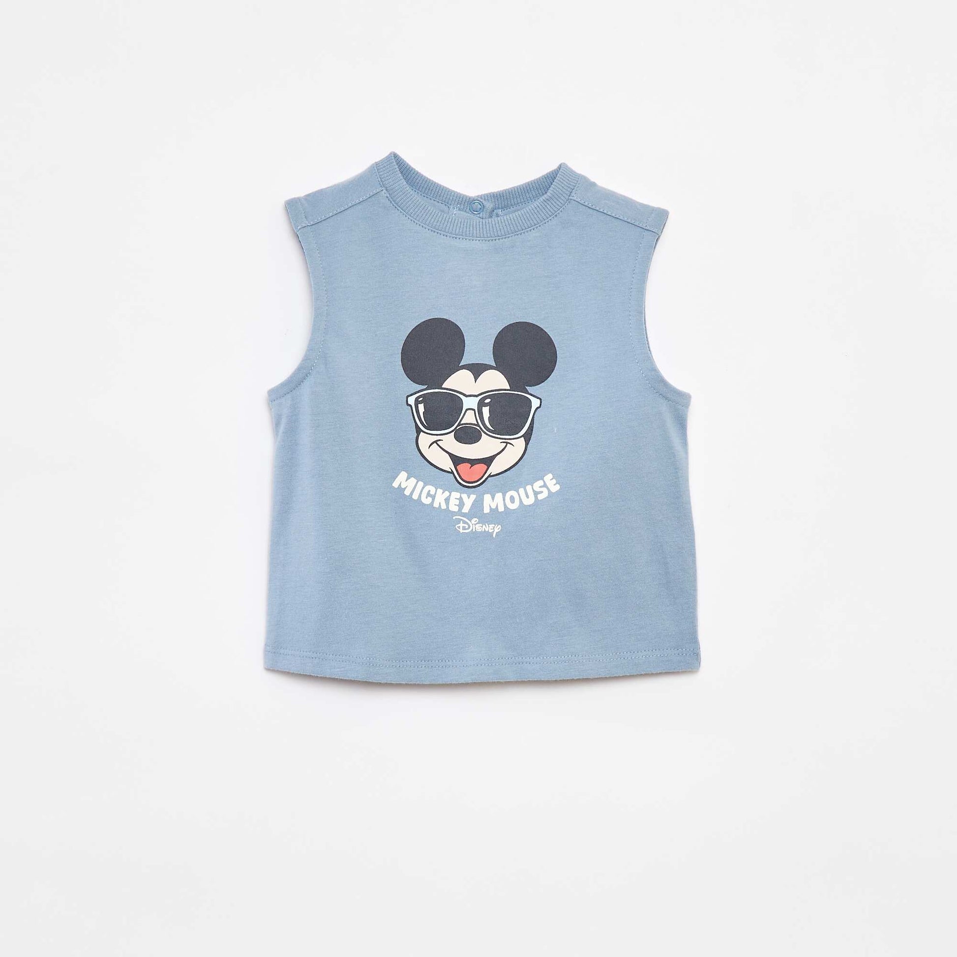 Débardeur en coton imprimé 'Disney' BLEU