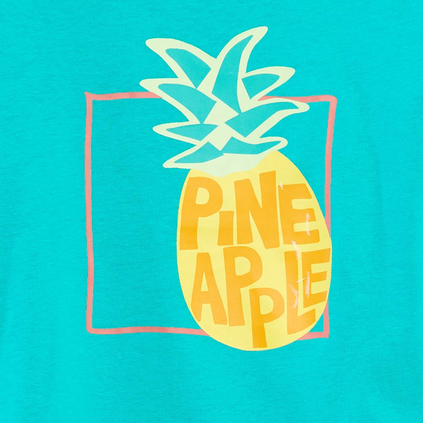T-shirt imprimé fantaisie BLEU