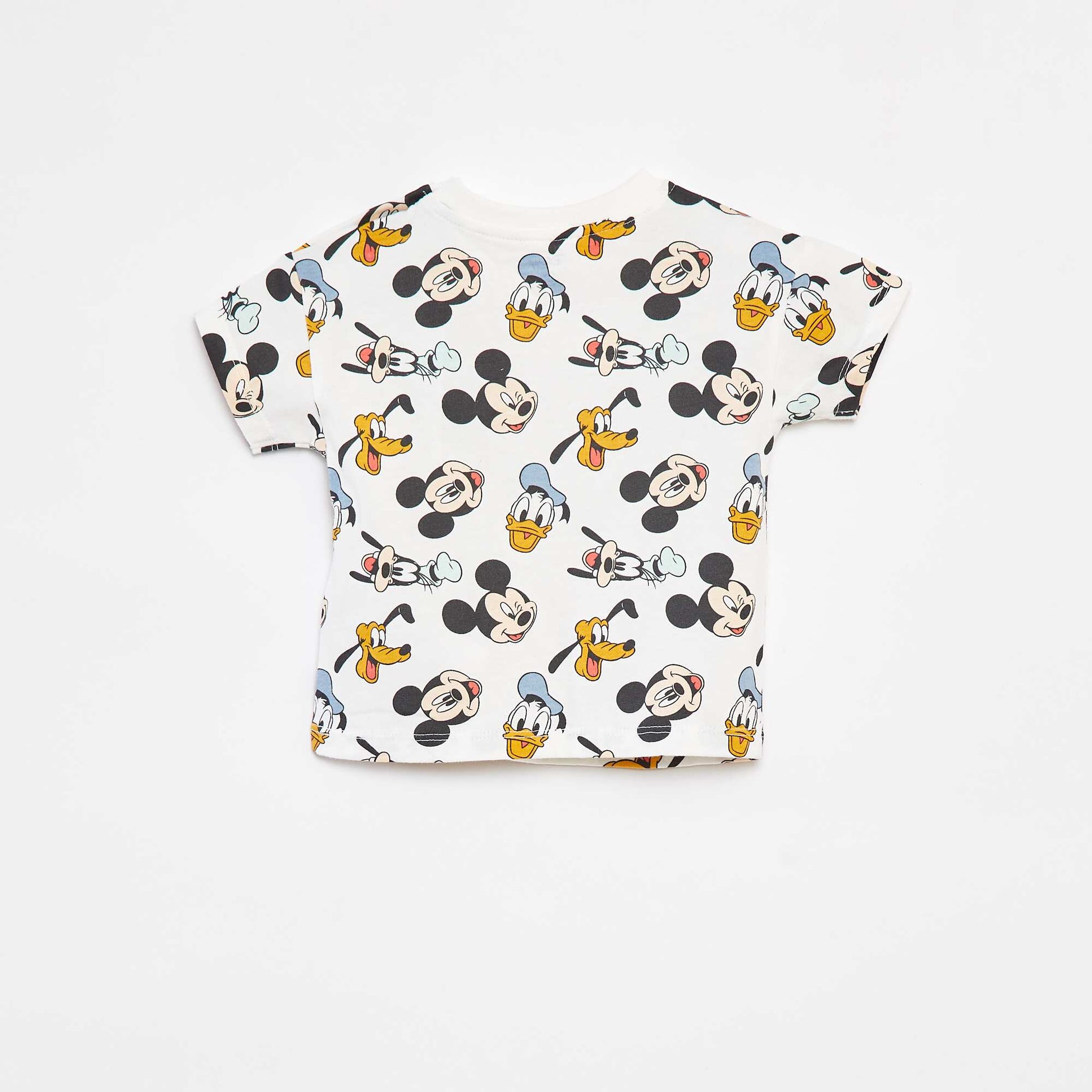 Ensemble t-shirt + salopette en jean 'Disney' - 2 pièces BLANC