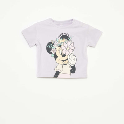 T-shirt à manches courtes avec print 'Disney' VIOLET