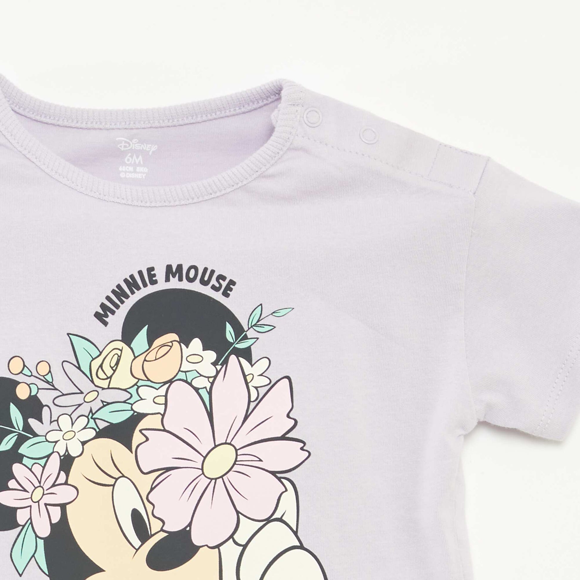 T-shirt à manches courtes avec print 'Disney' VIOLET