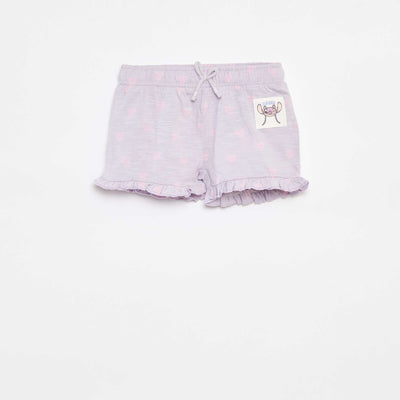 Short imprimé et volanté 'Disney' VIOLET