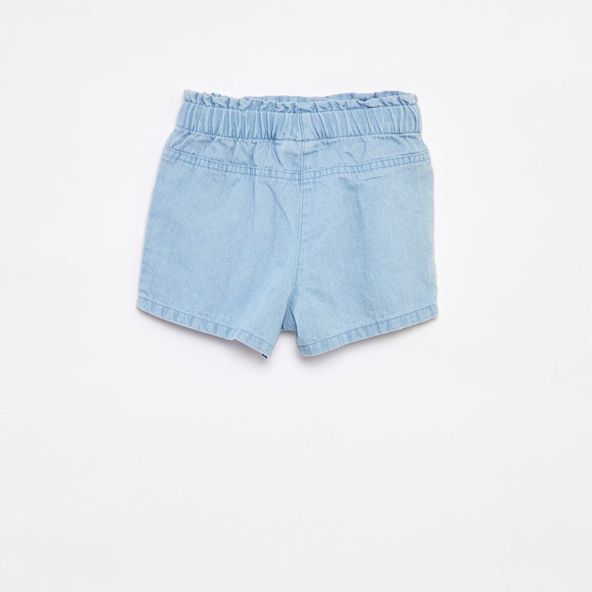 Ensemble débardeur + short imprimé 'Marie' BLANC