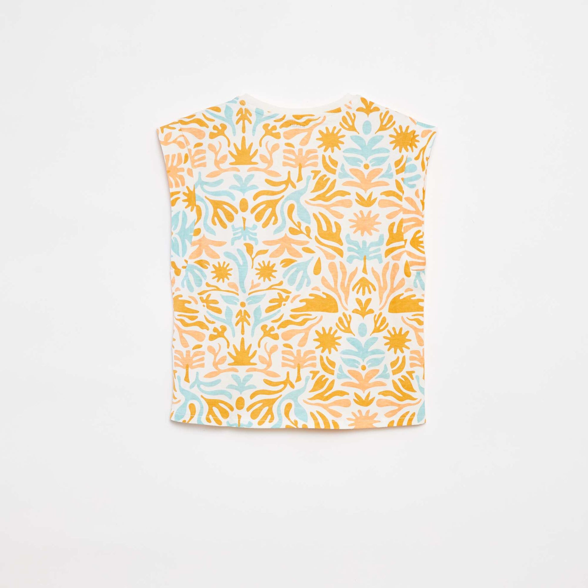 T-shirt sans manches - Grafik Edition BLANC