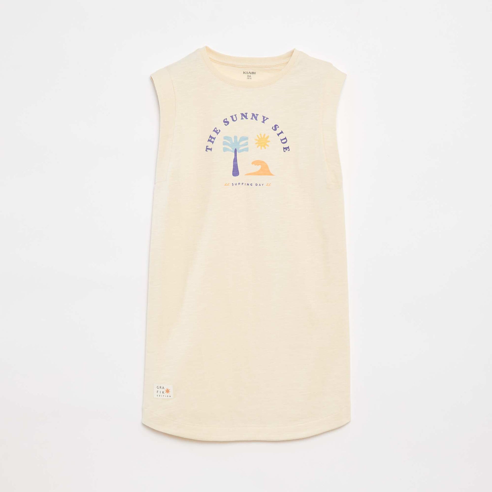 Robe t-shirt - Grafik Edition BLANC