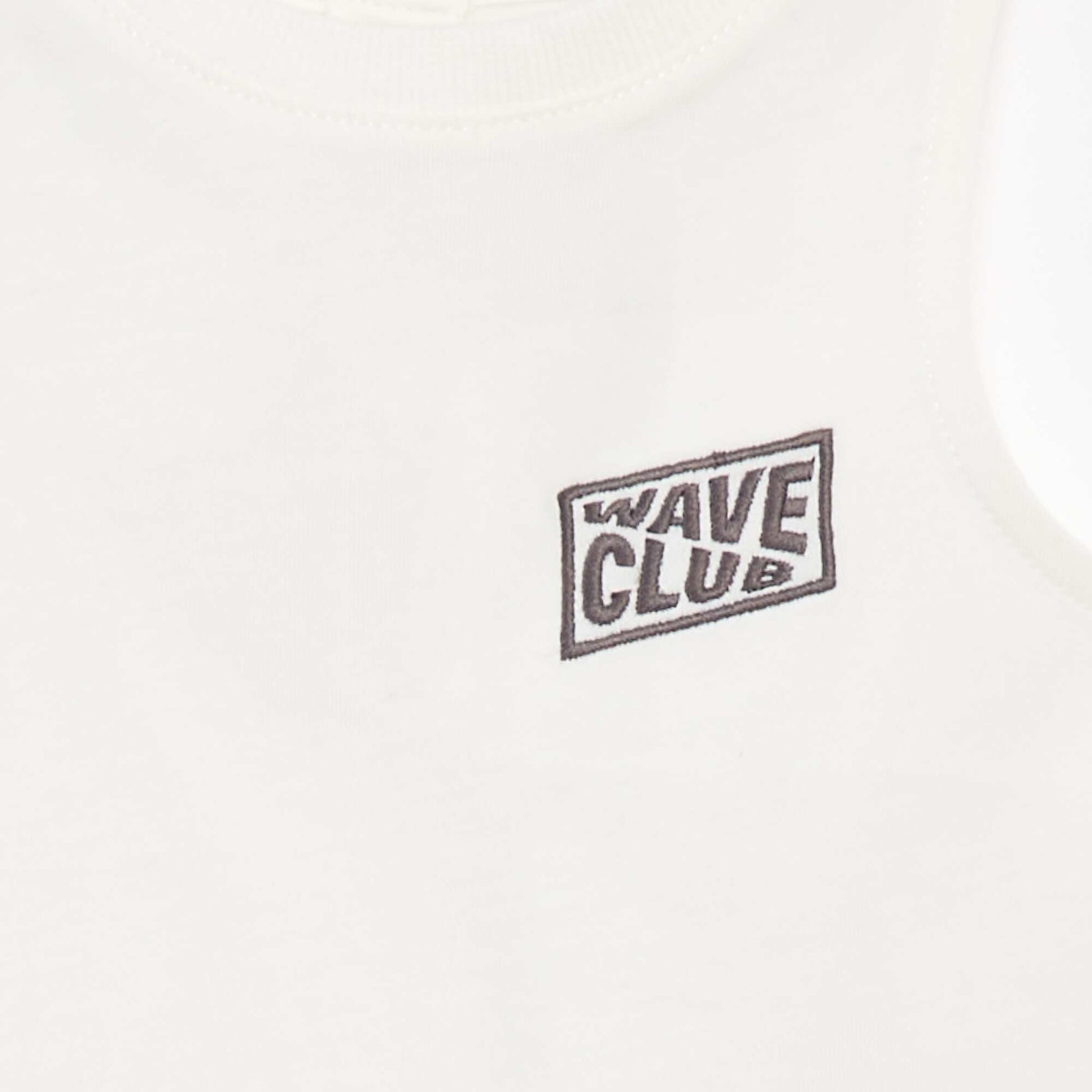 Débardeur avec broderie BLANC