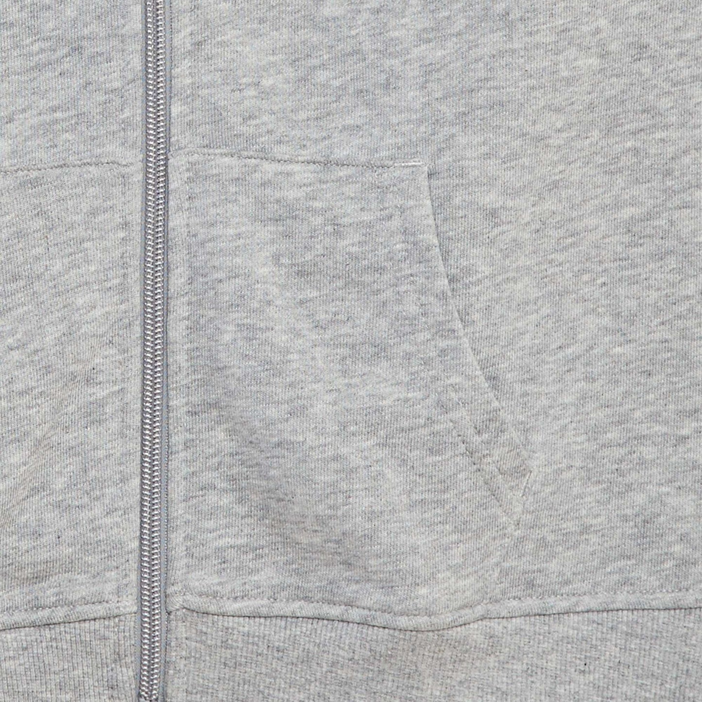 Sweat zippé sans manches GRIS