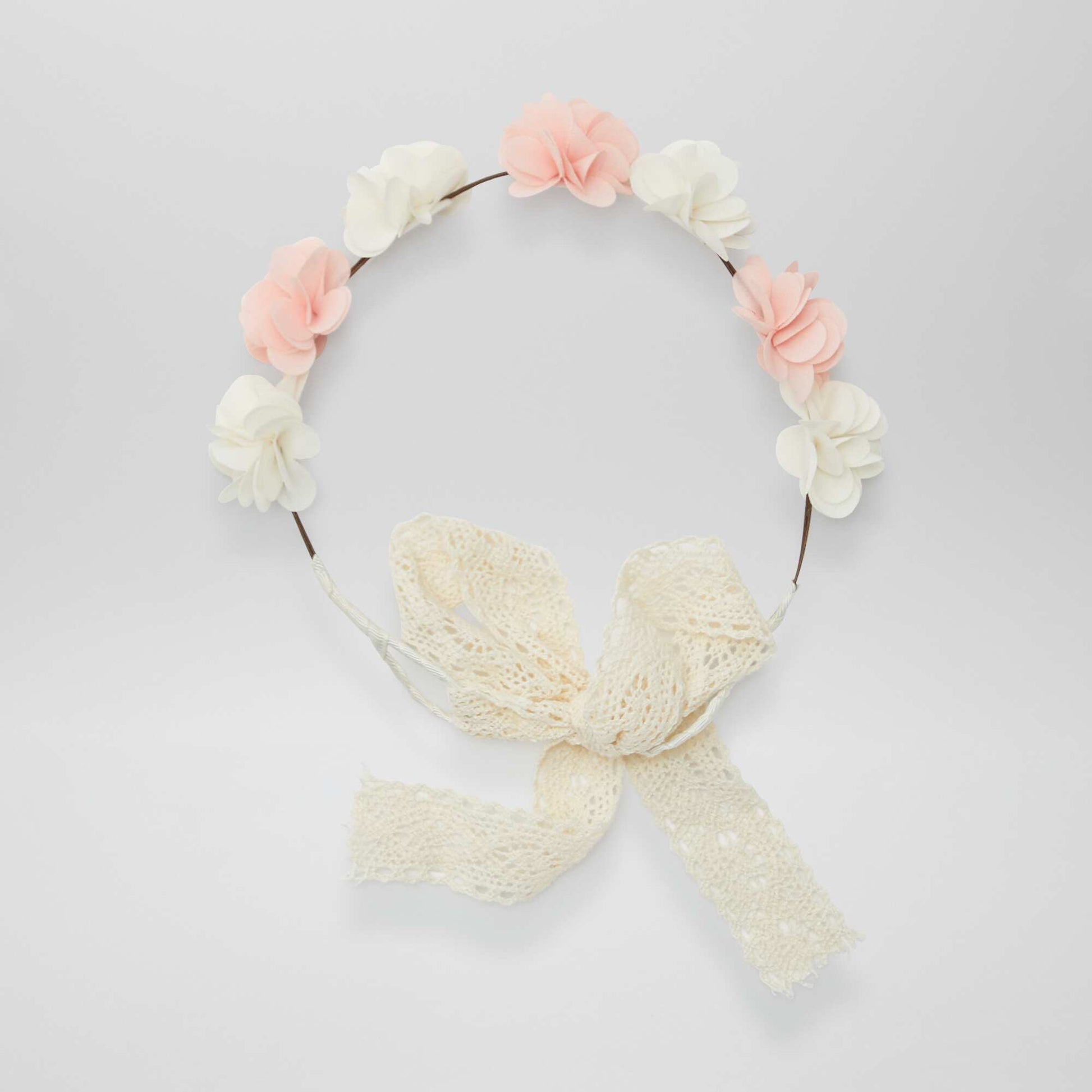 Couronne de fleur cérémonie ROSE