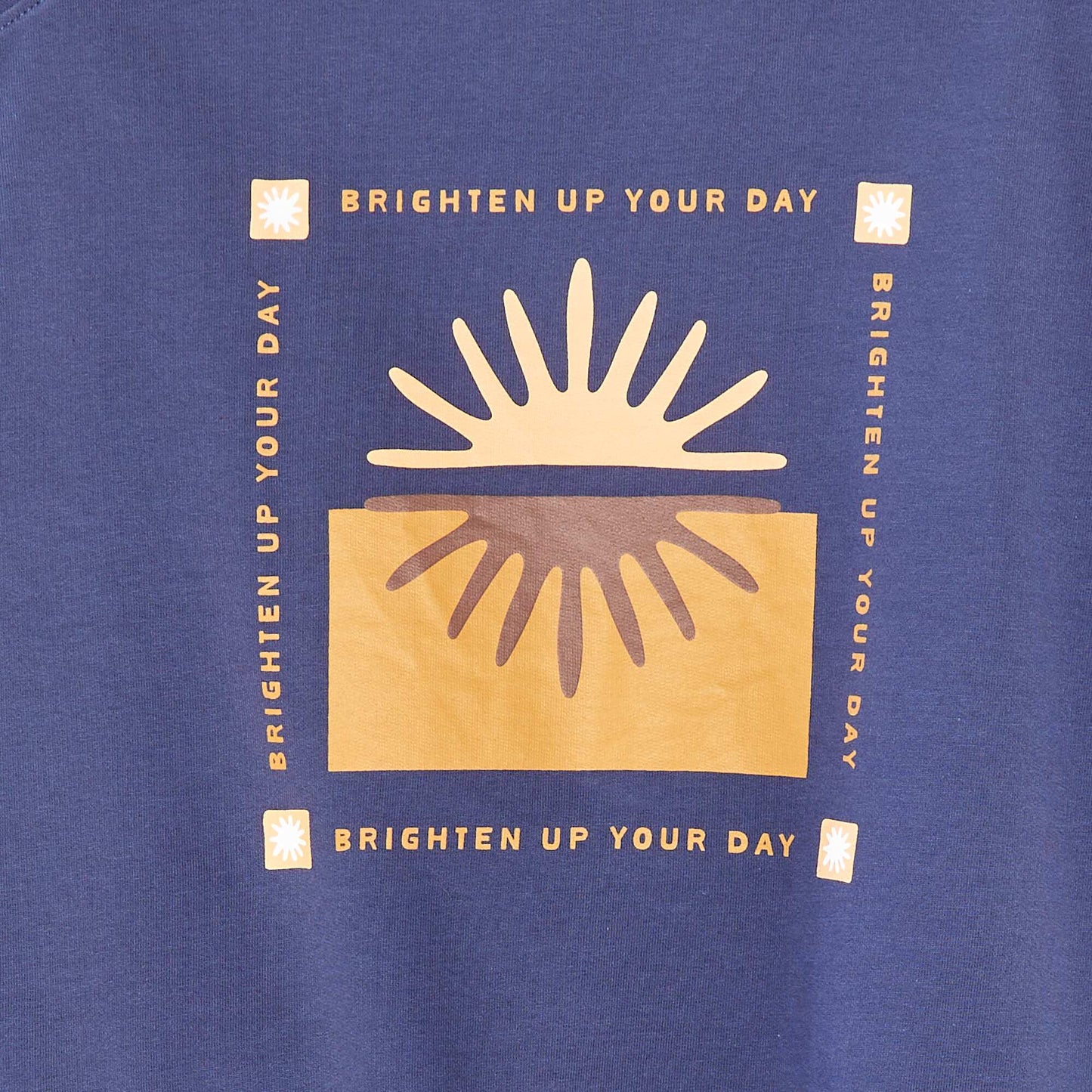 Sweat à col rond imprimé - Grafik Edition BLEU