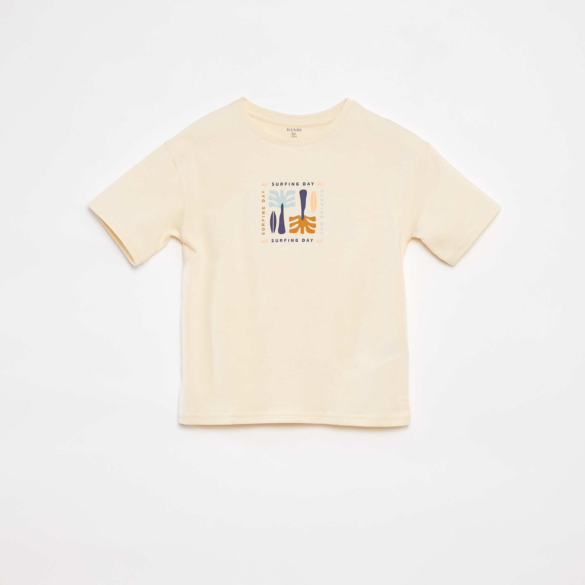 T-shirt à manches courtes - Grafik Edition BLANC