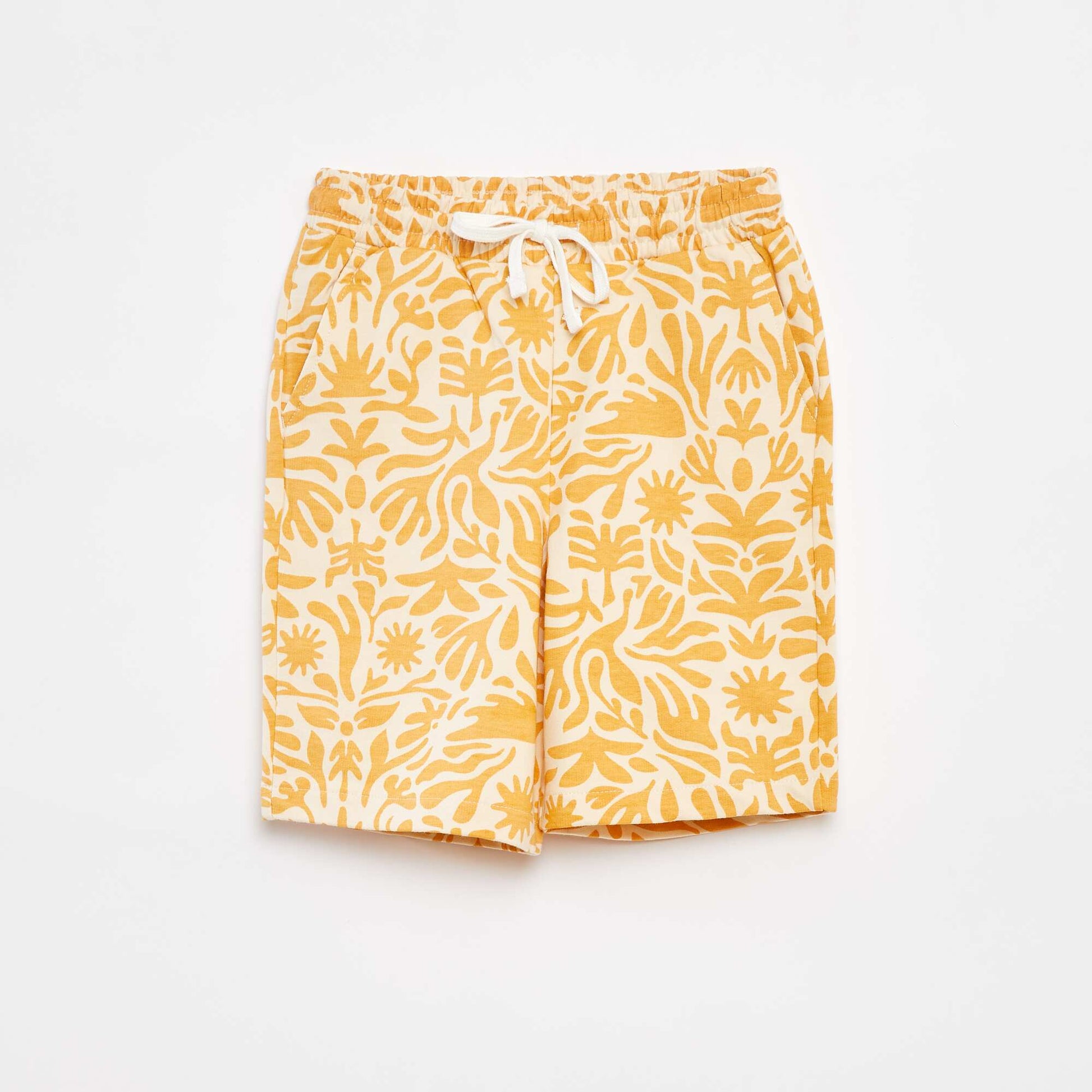 Short bermuda - Grafik Edition BLANC