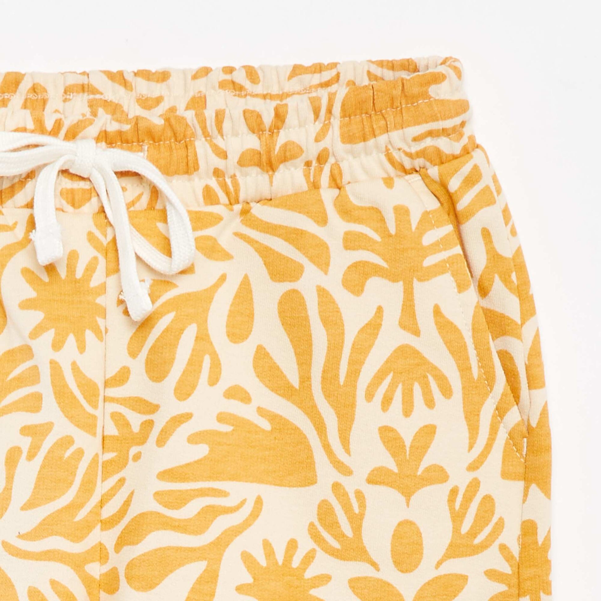Short bermuda - Grafik Edition BLANC