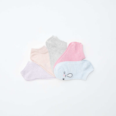 Chaussettes invisibles fantaisies ROSE