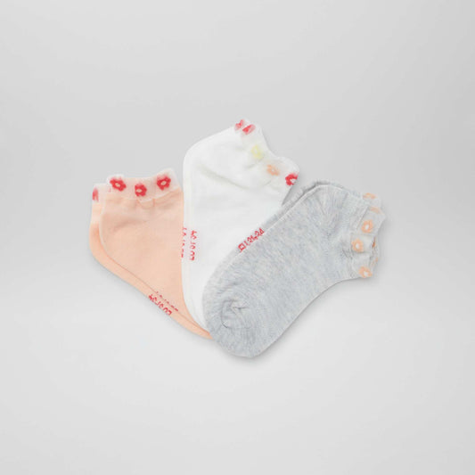 Chaussettes invisibles BLANC