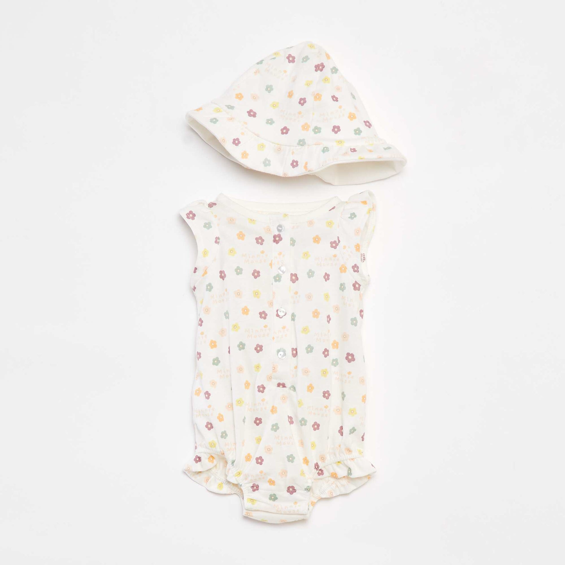 Ensemble body + chapeau 'Disney' - 2 pièces BLANC