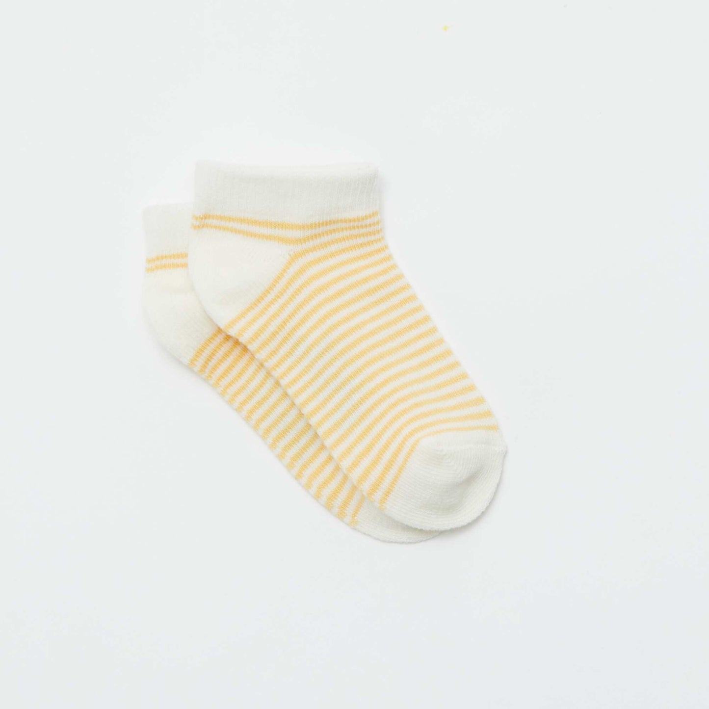 Lot de 5 paires de chaussettes invisibles BLANC SAFARI