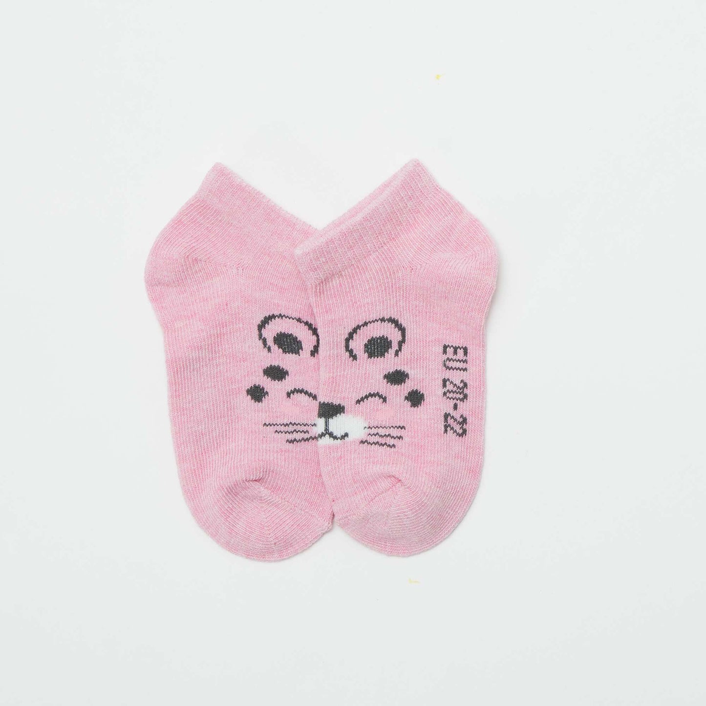 Lot de 5 paires de chaussettes invisibles MULTICOLORE