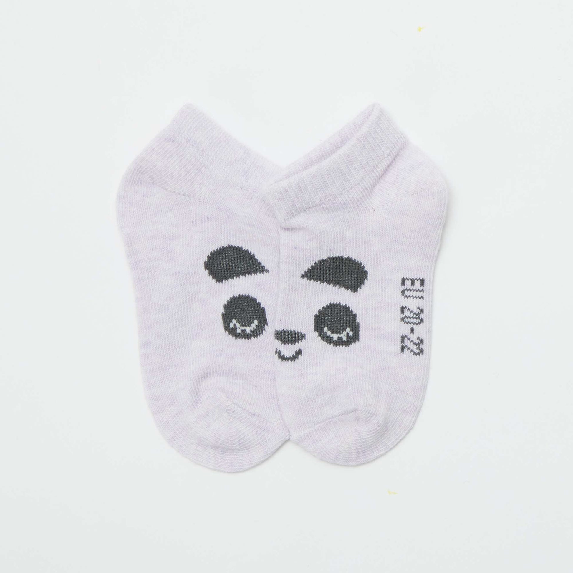 Lot de 5 paires de chaussettes invisibles MULTICOLORE