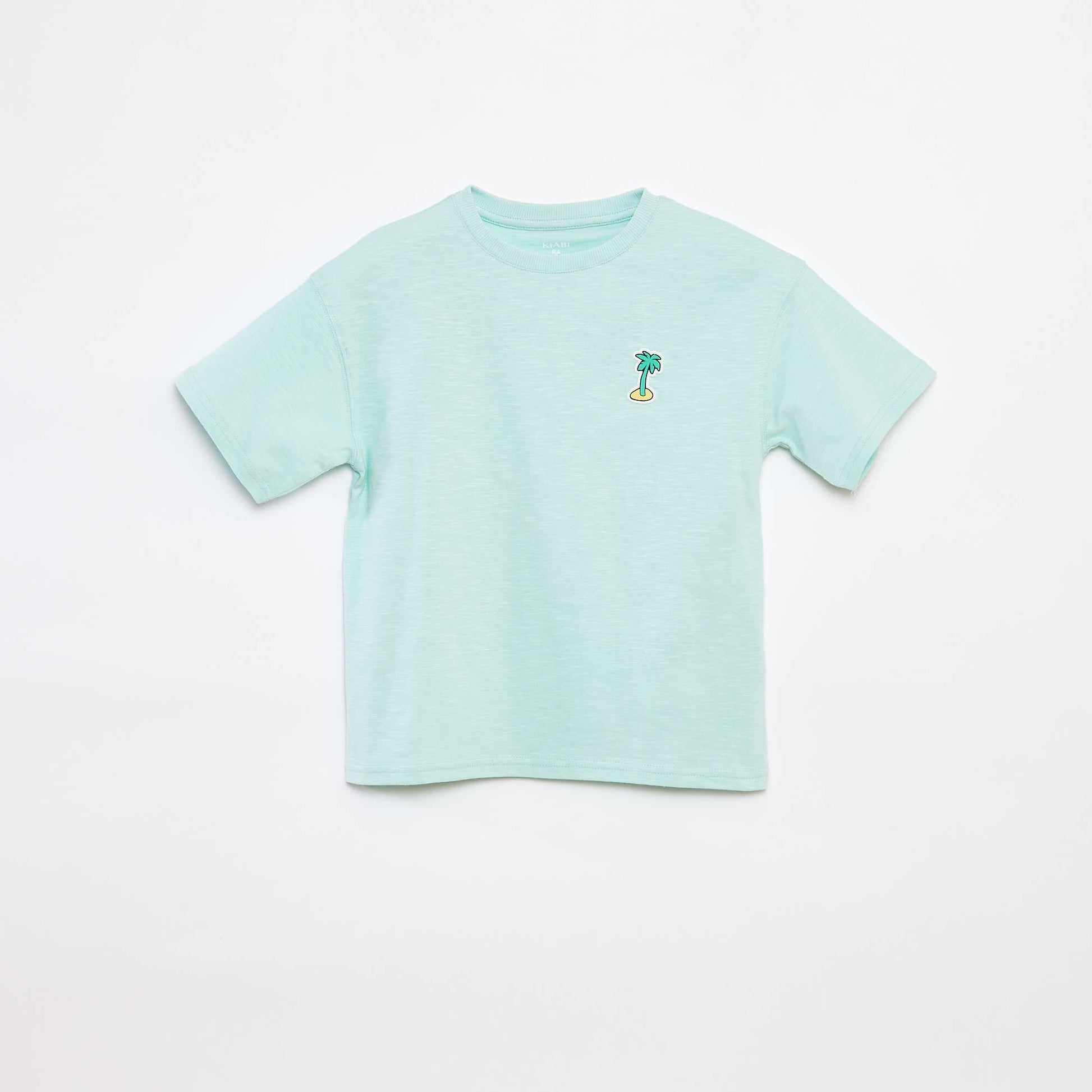 T-shirt à manches courtes avec imprimé VERT