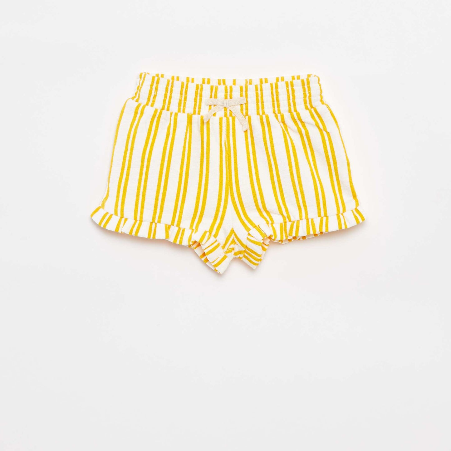 Ensemble top à bretelles + short rayés - 2 pièces BLANC