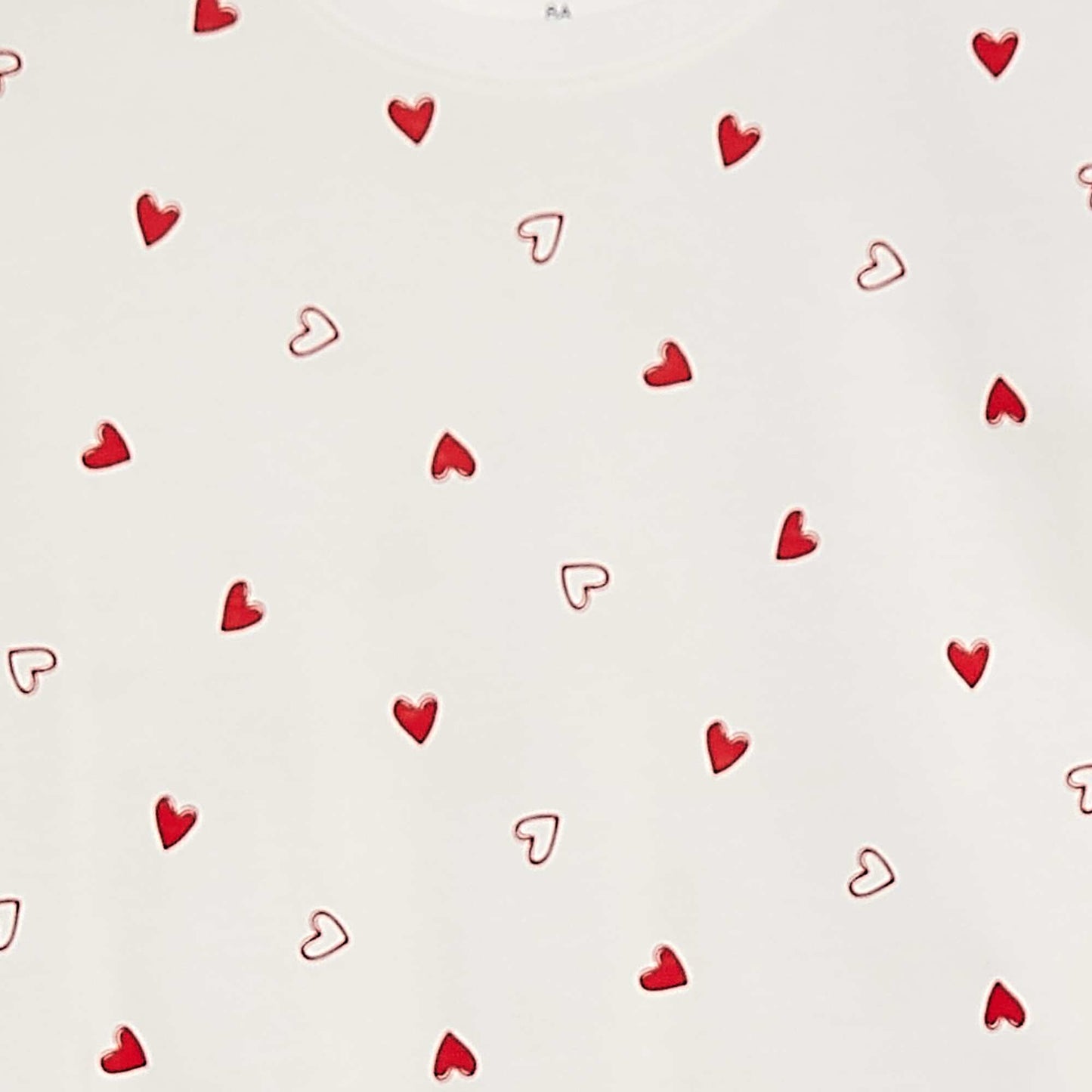 Chemise de nuit imprimée BLANC