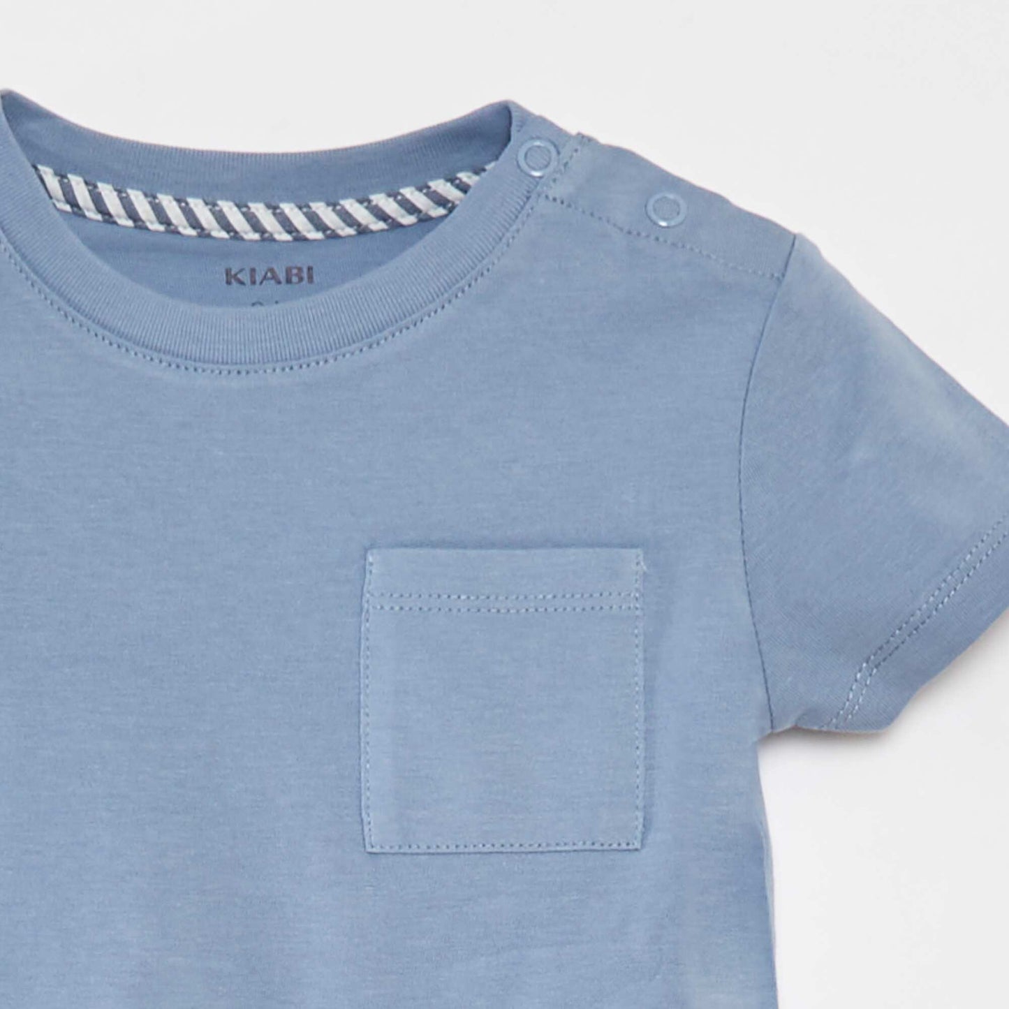 Ensemble pyjama t-shirt + short - 2 pièces BLANC