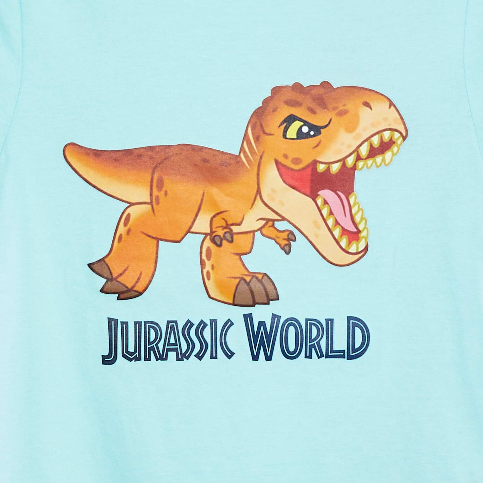 T-shirt à manches courtes 'Jurassic World' BLEU