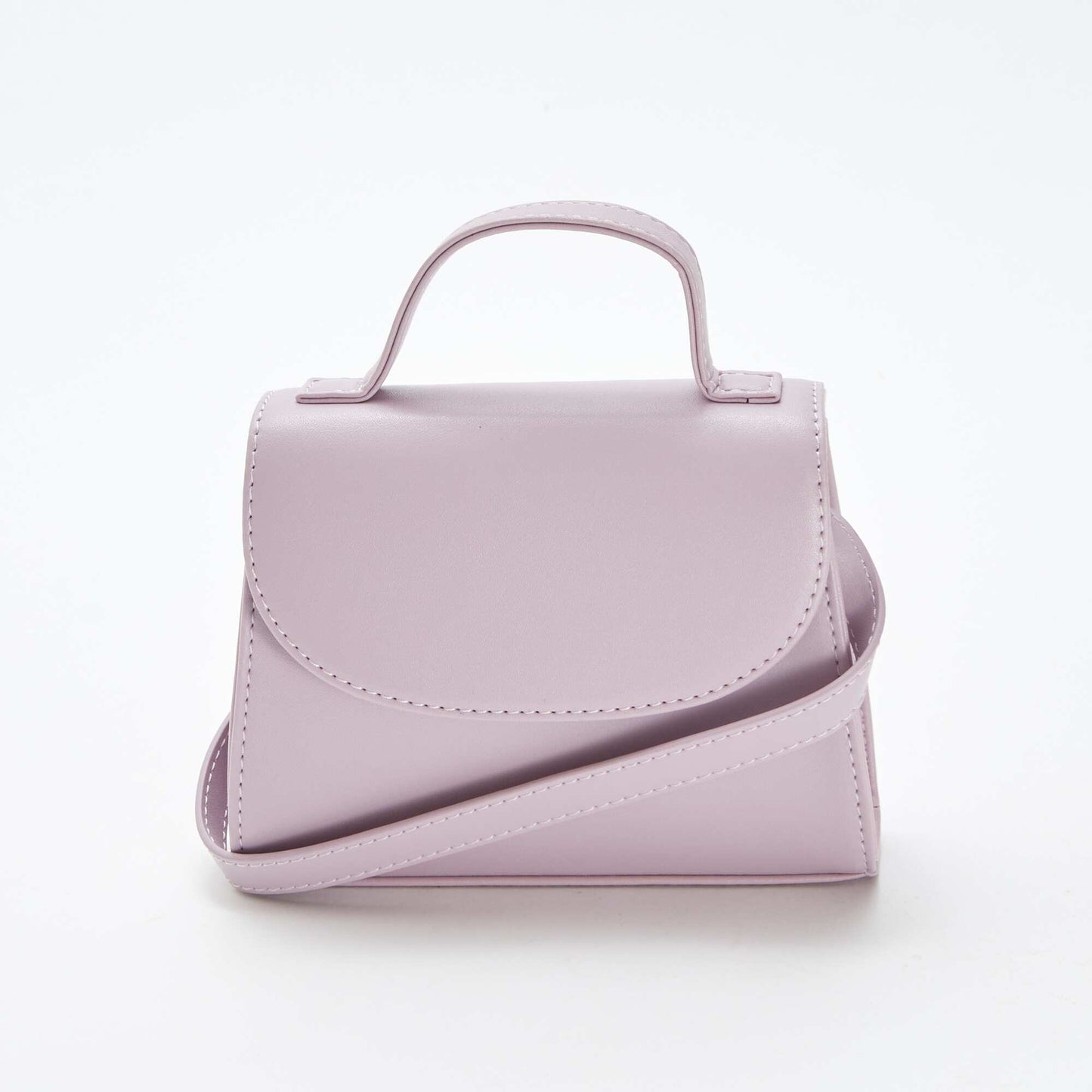Sac à bandoulière effet satiné VIOLET