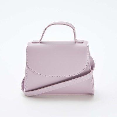 Sac à bandoulière effet satiné VIOLET