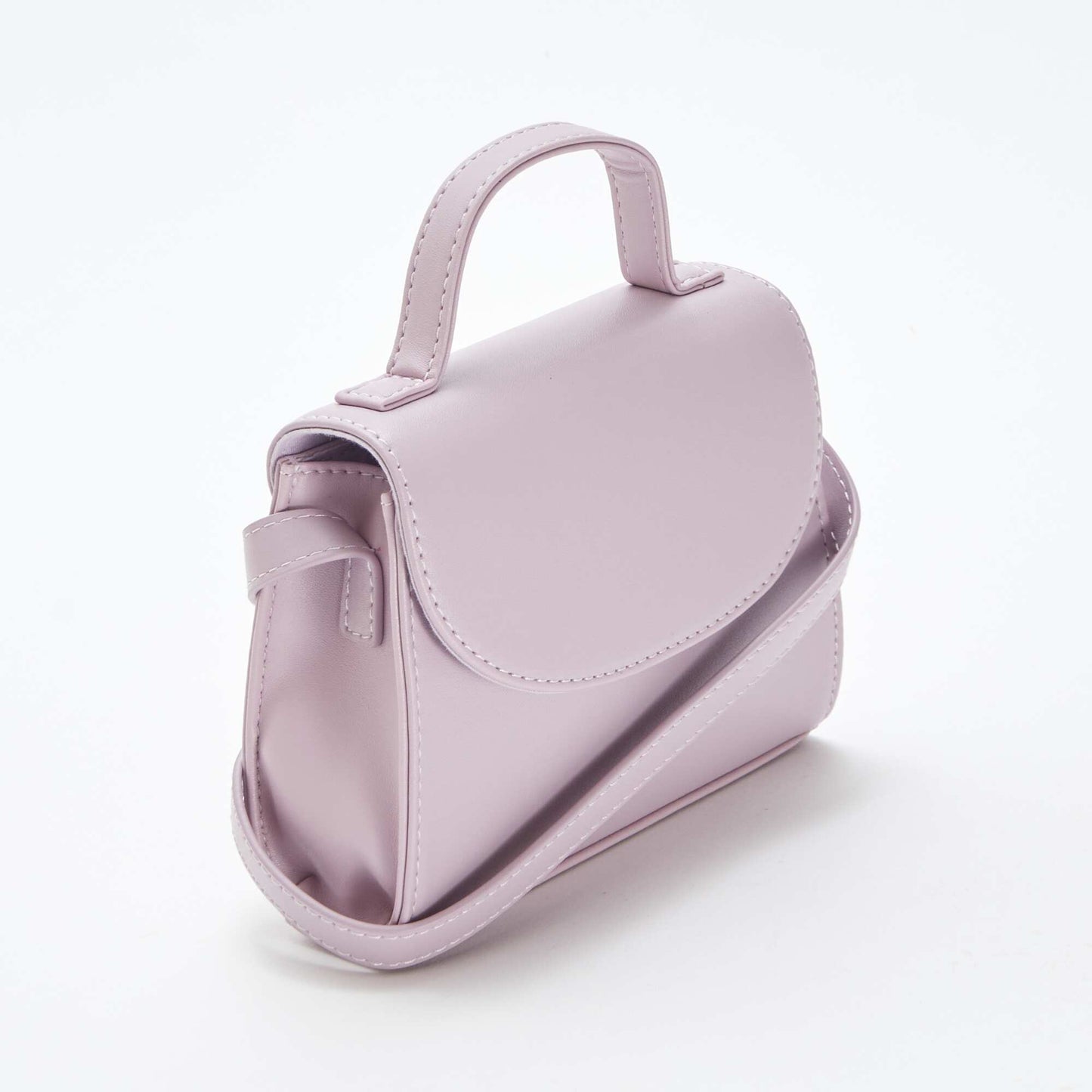 Sac à bandoulière effet satiné VIOLET