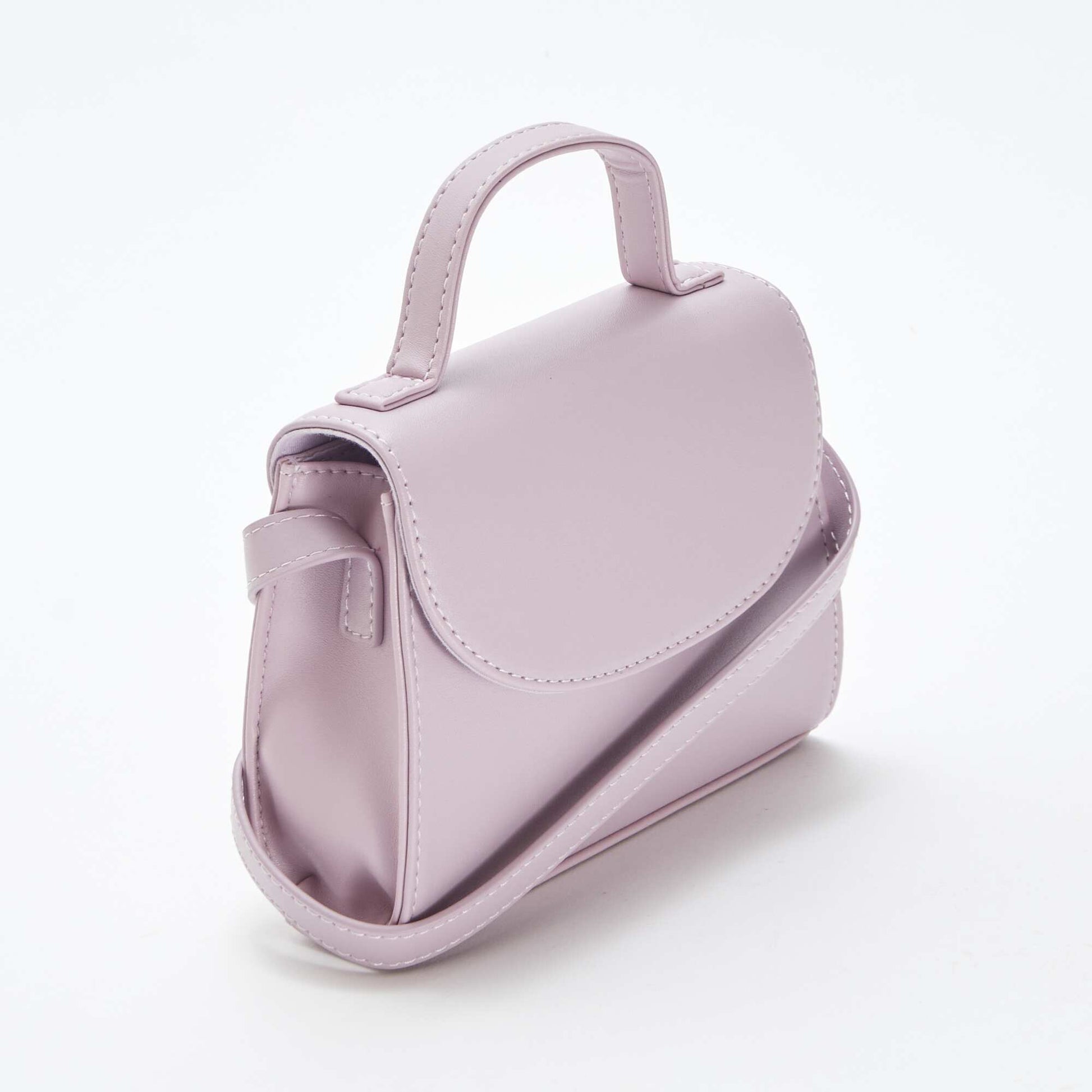 Sac à bandoulière effet satiné VIOLET