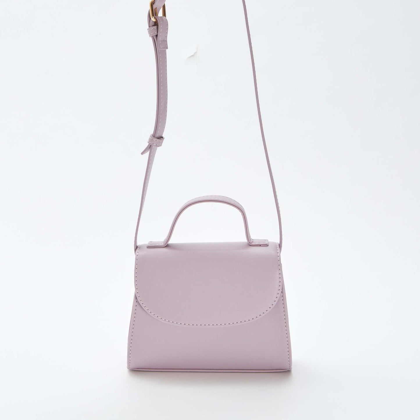 Sac à bandoulière effet satiné VIOLET