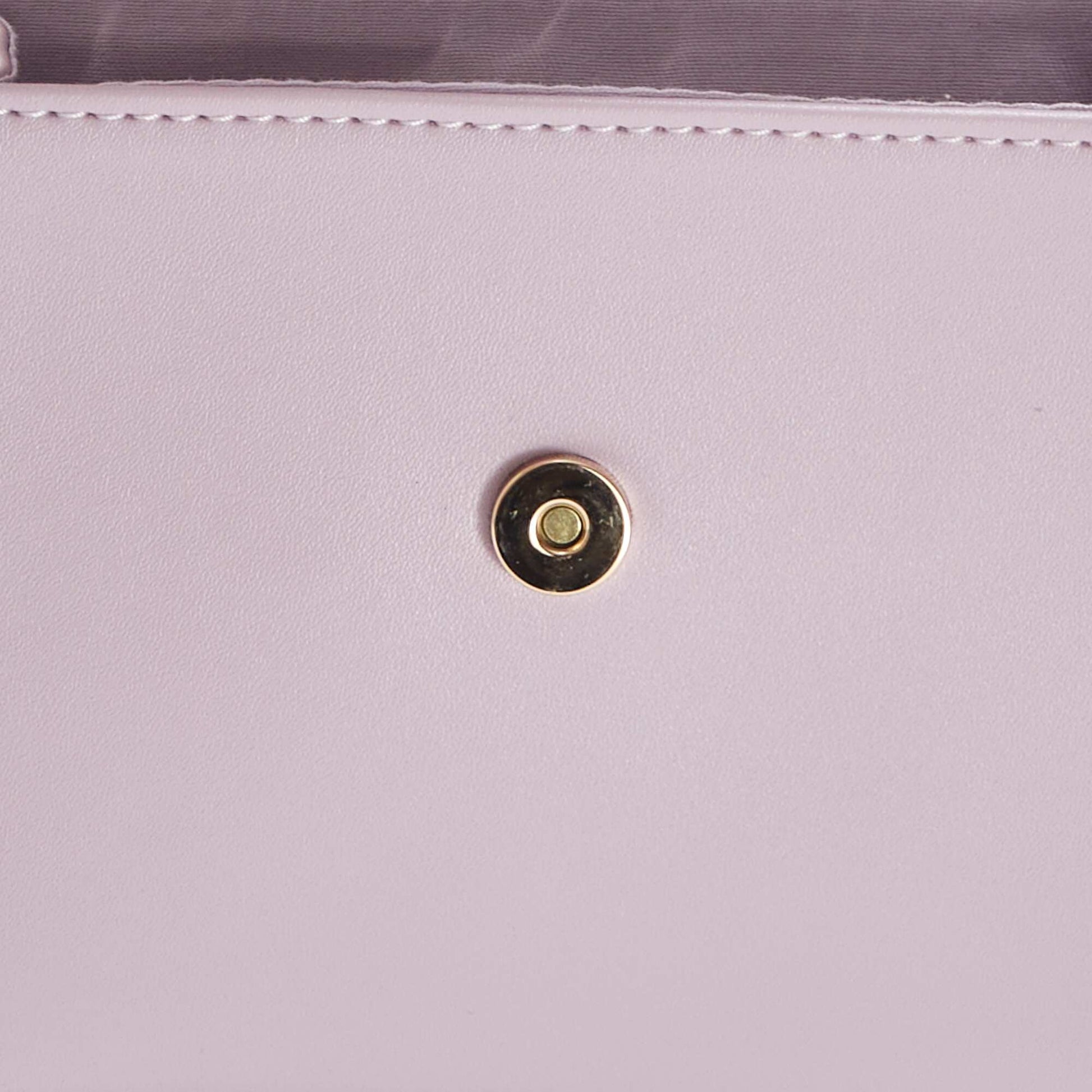 Sac à bandoulière effet satiné VIOLET