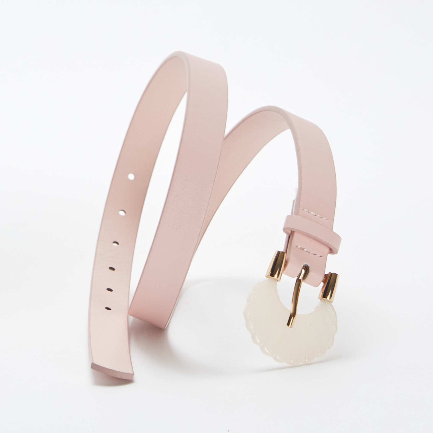 Ceinture avec boucle fantaisiste ROSE