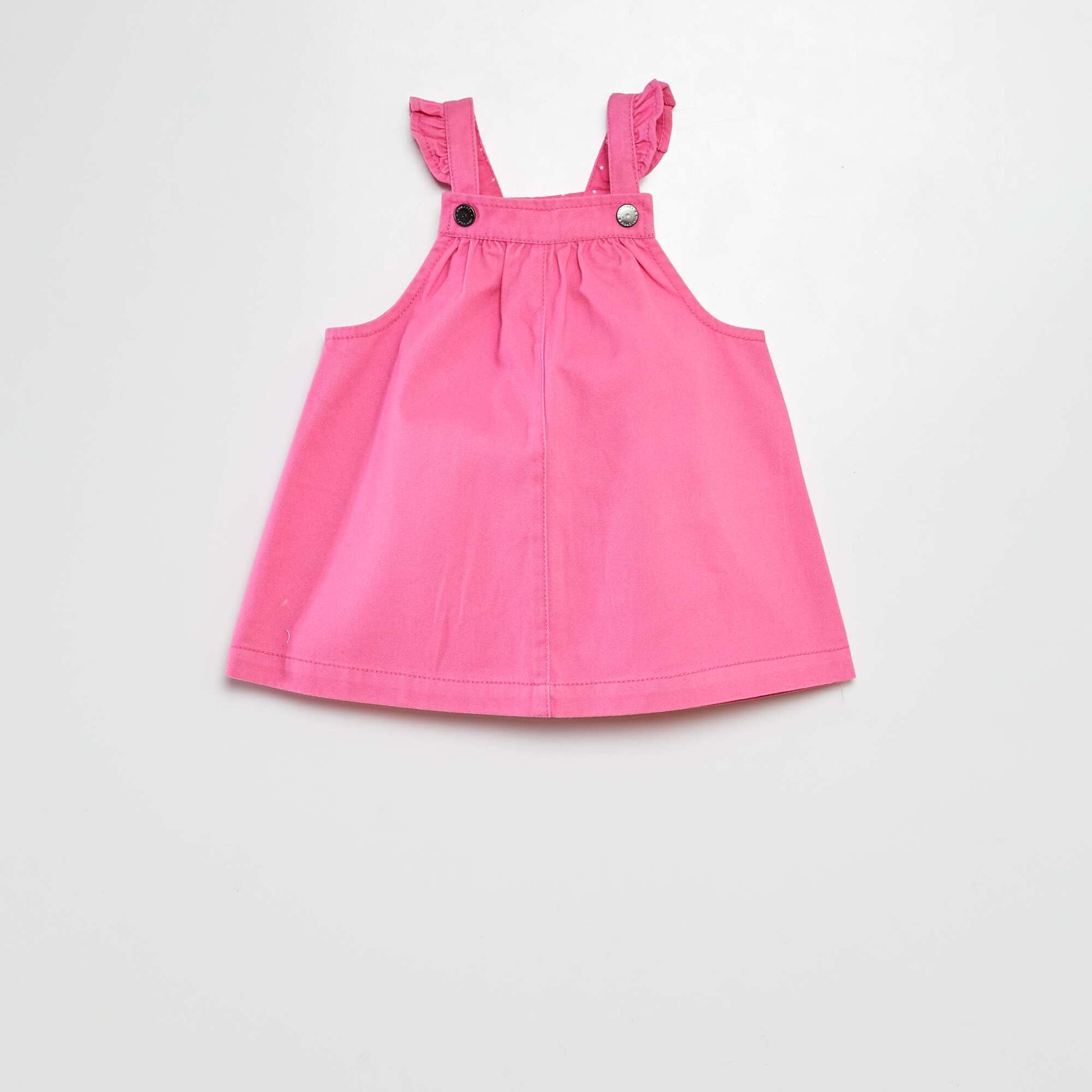 Robe salopette en twill ROSE