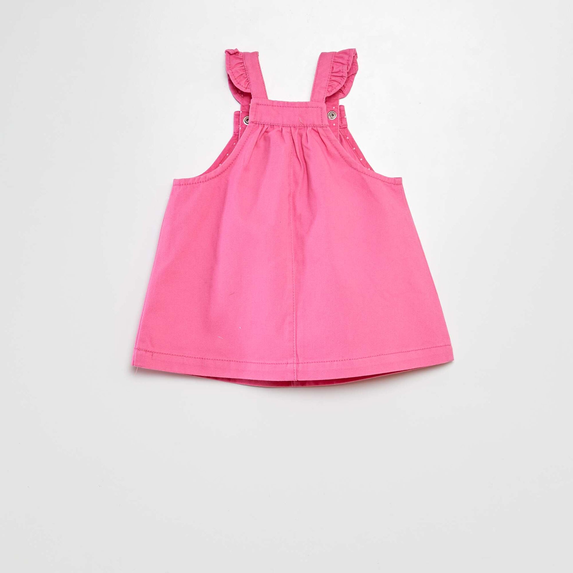 Robe salopette en twill ROSE