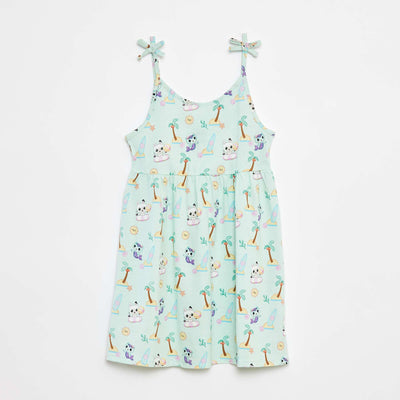 Robe à fines bretelles 'Gabby et la maison magique' BLEU
