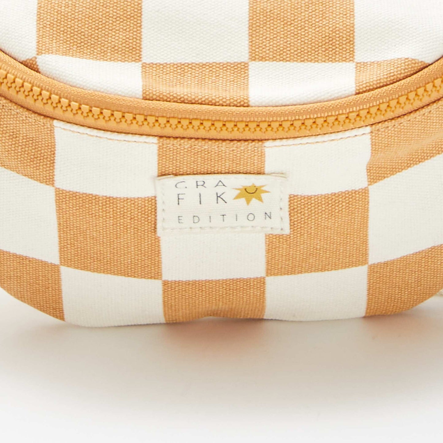 Sac banane en toile MARRON
