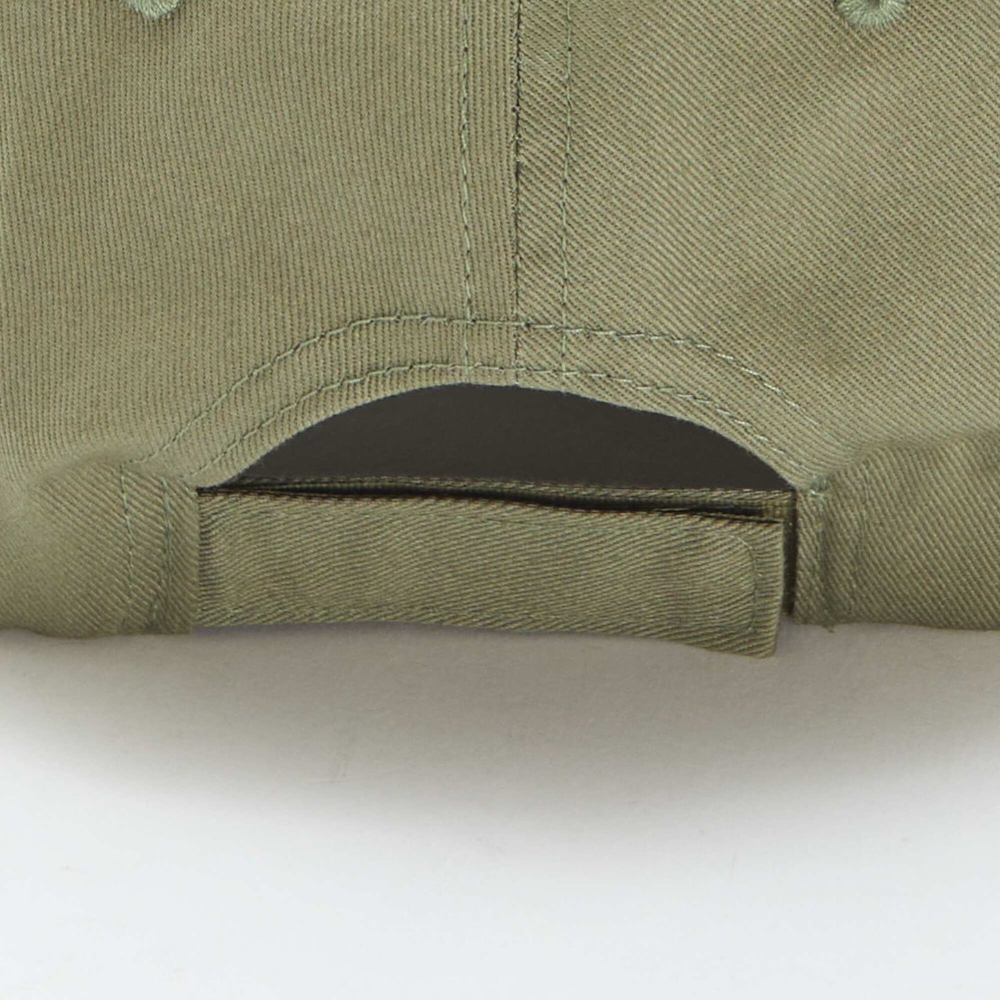 Casquette uni en coton VERT
