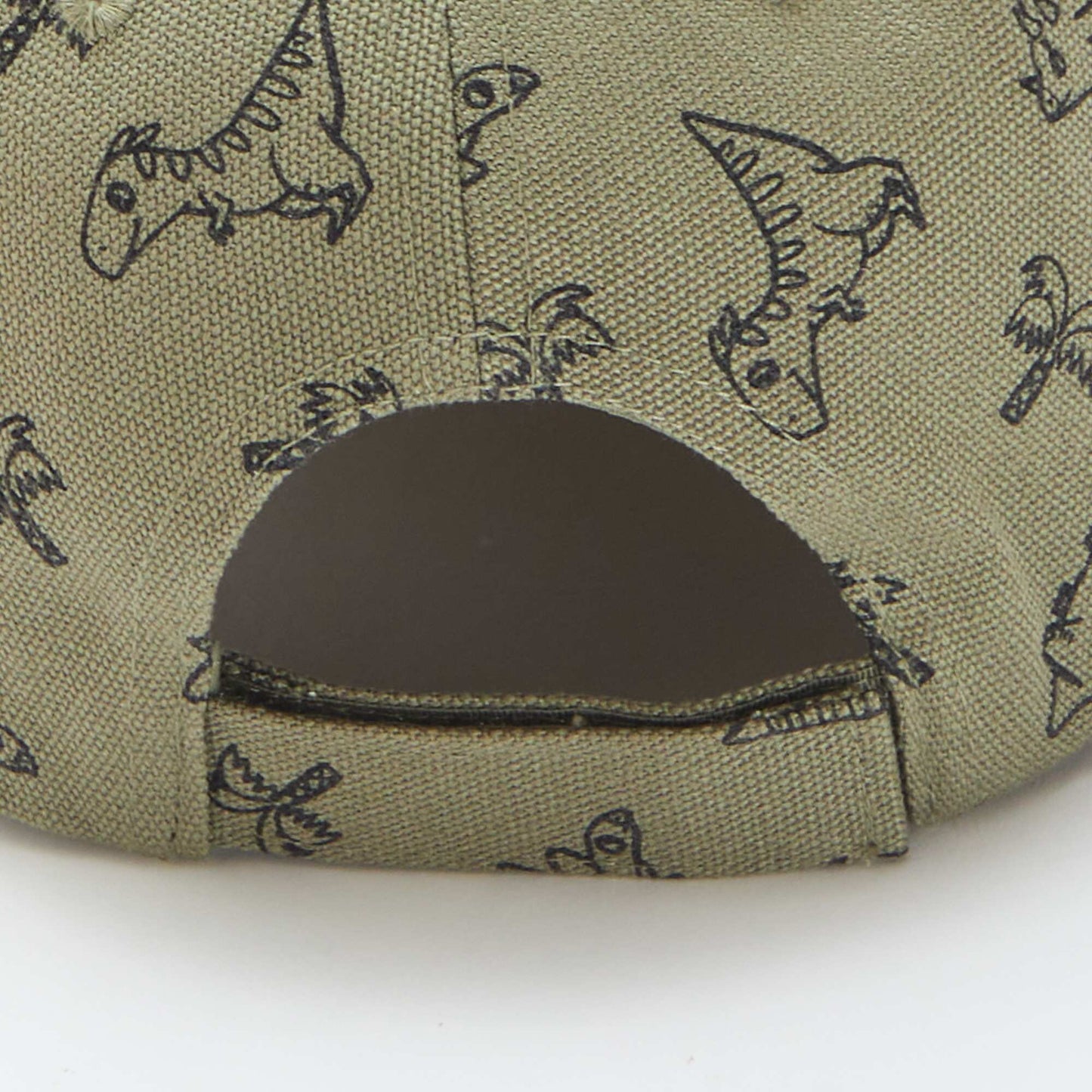 Casquette en toile à motif VERT