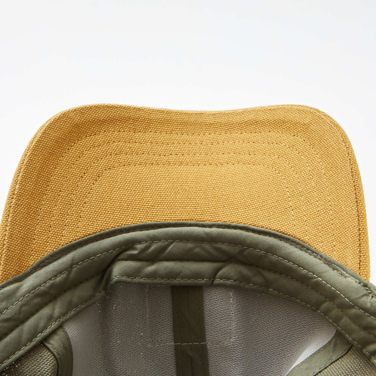 Casquette en toile à motif VERT