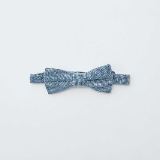 Noeud papillon à scratch BLEU