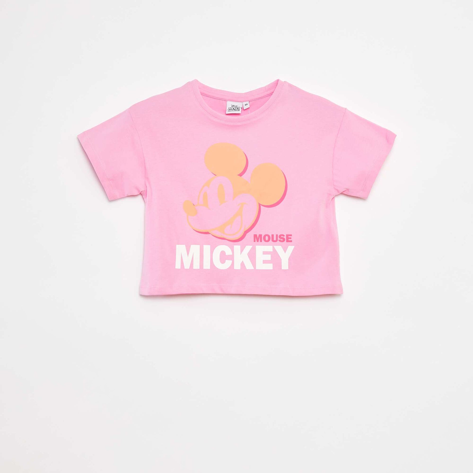 Tee-shirt crop top 'Mickey' ROSE